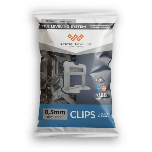 Clips 0.5 mm – BAG 100 qty