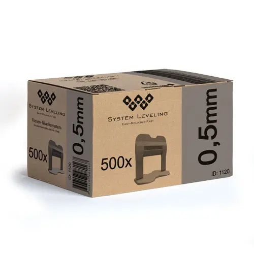  Clips 0.5  mm – BOX 500 qty