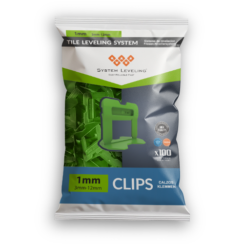 Clips 1mm - BAG 100 qty