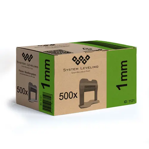  Clips 1 mm – BOX 500 qty