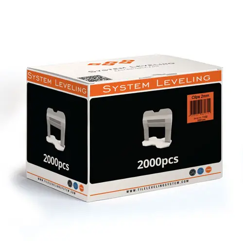 Clips 2 mm – BOX 2000 qty 