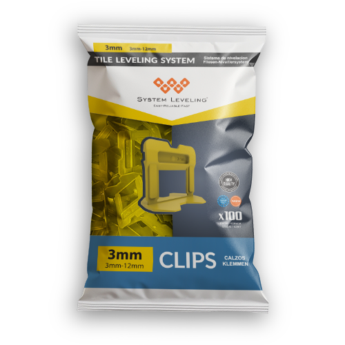 Clips 3mm - BAG 100 qty