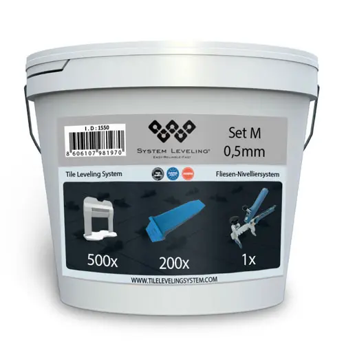 Set M - 0,5mm System Leveling