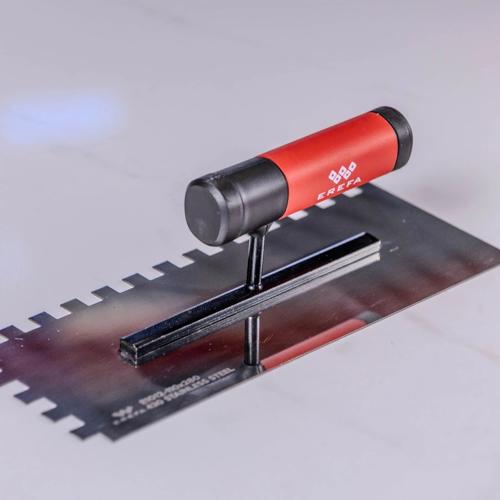 10mm Stainless Steel Notched Trowel
