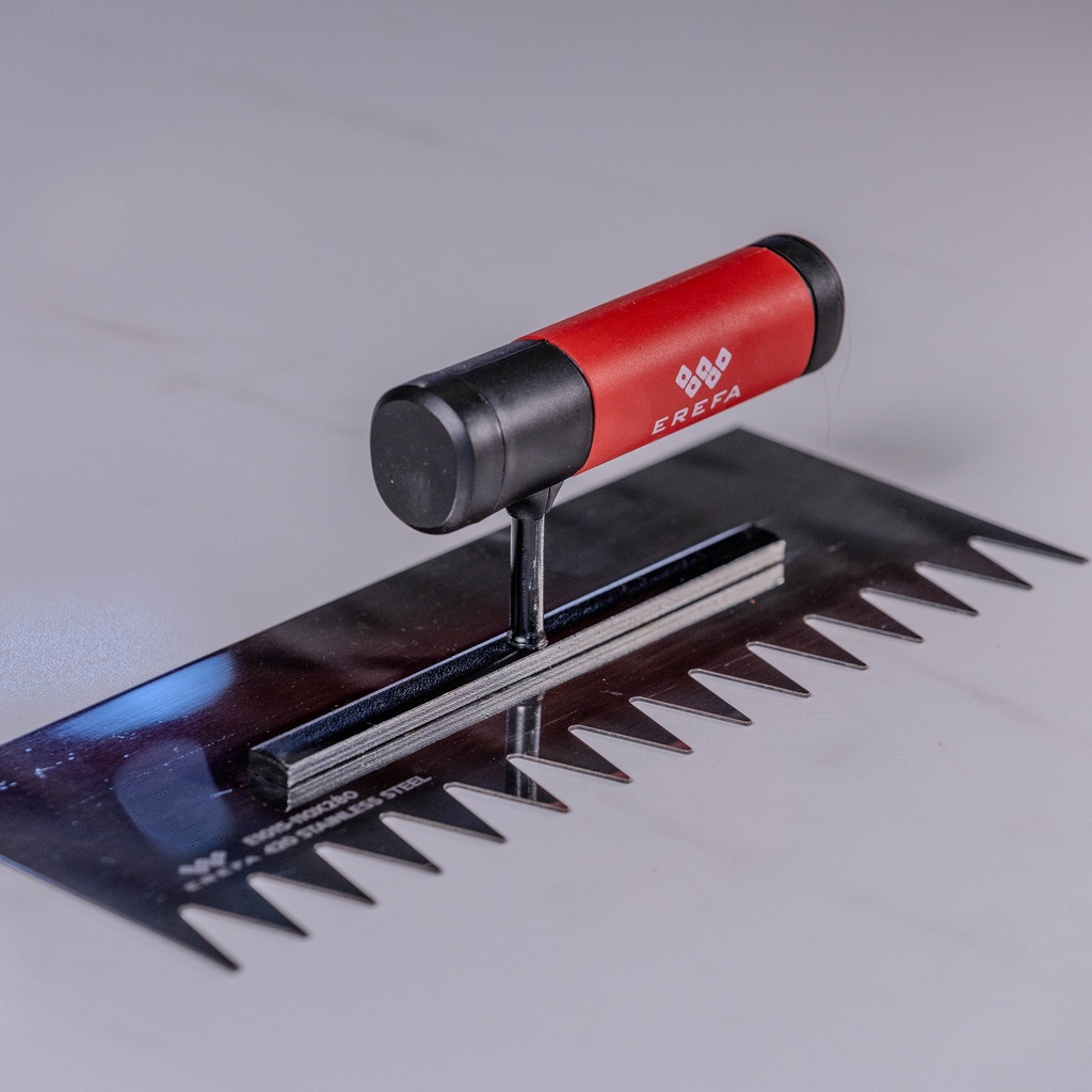 Stainless Steel Trowel Angle Notched
