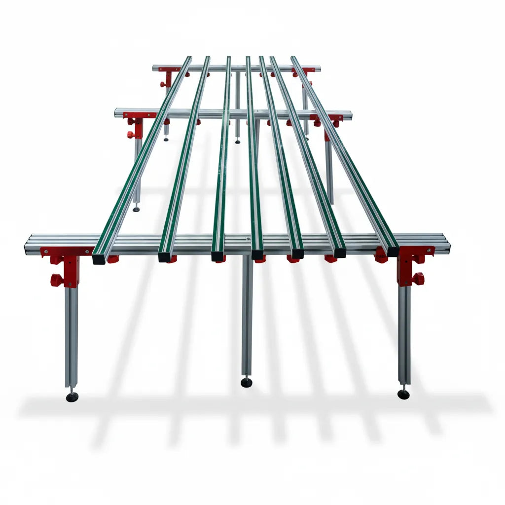 Adjustable Heavy-Duty Slab Table