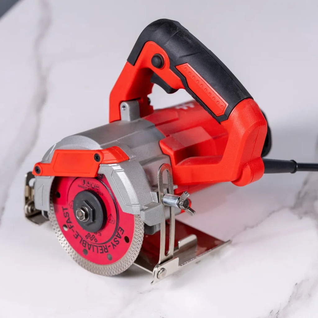 E3009 Marble Cutter with 1300W Motor and 45-Degree Angle Cutting Capability