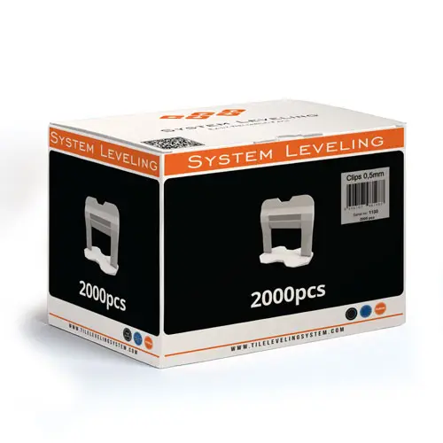 Clips 0.5 mm – BOX 2000 qty 