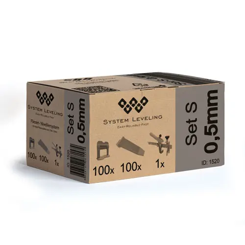 Set S - 0,5 mm System Leveling