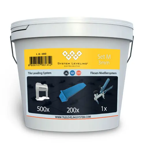 Set M - 3 mm System Leveling