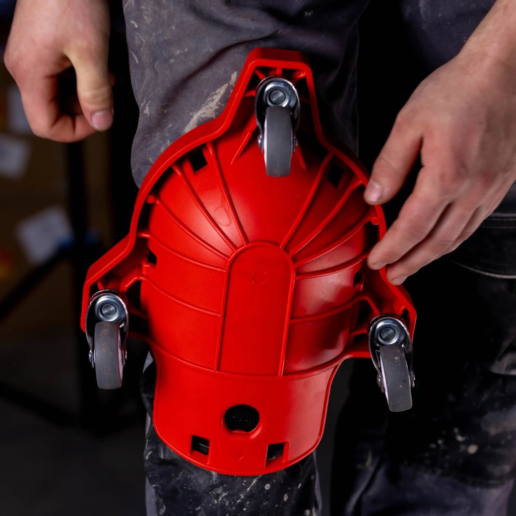 Silicone Construction Kneepads – with wheels