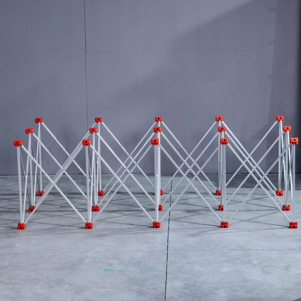 E2010 Heavy-Duty Slab Table with 15 Legs for 1000KG Load Capacity