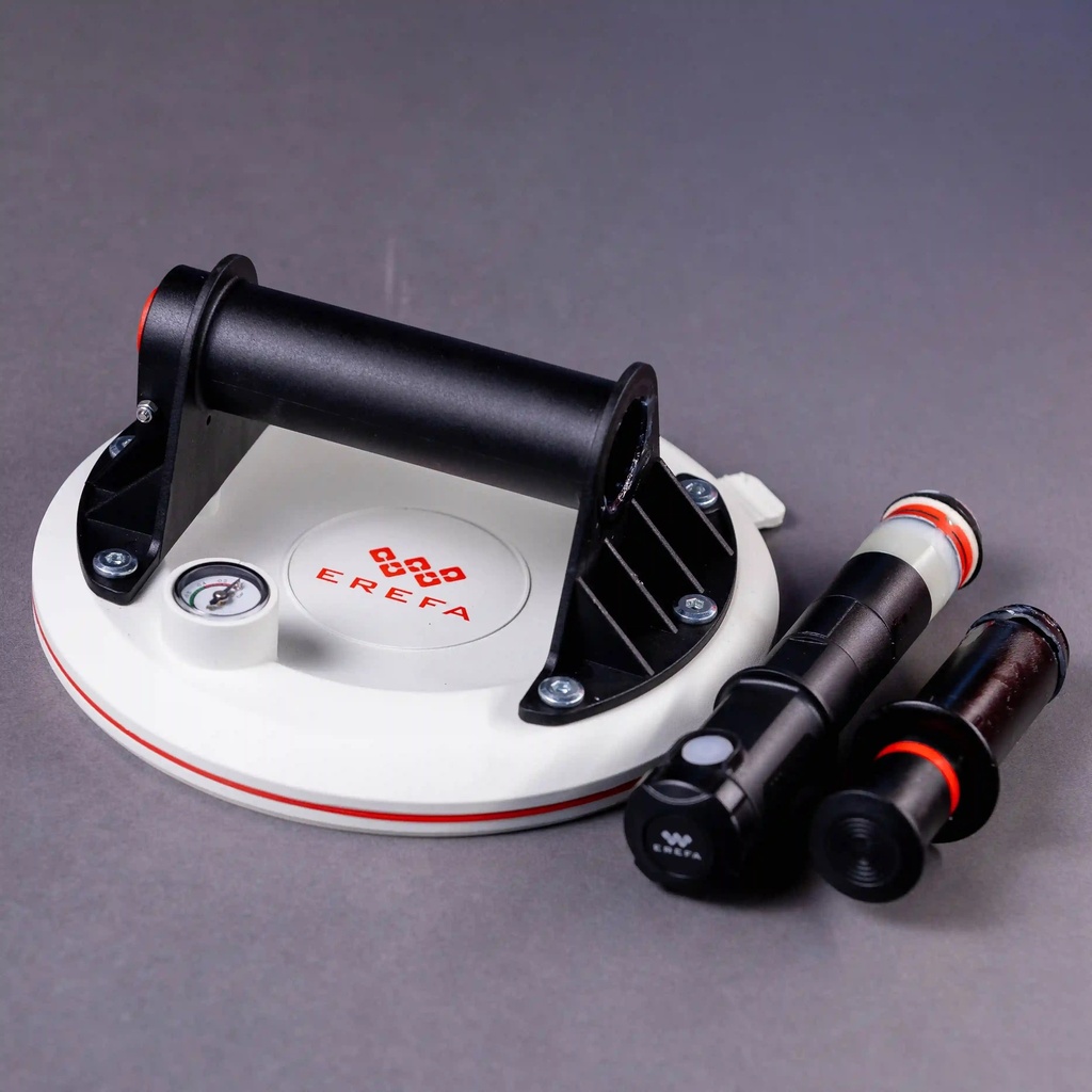 E3012 Manual Suction Cup with Electric Pump for Heavy Tile Handling, 150 kg Capacity
